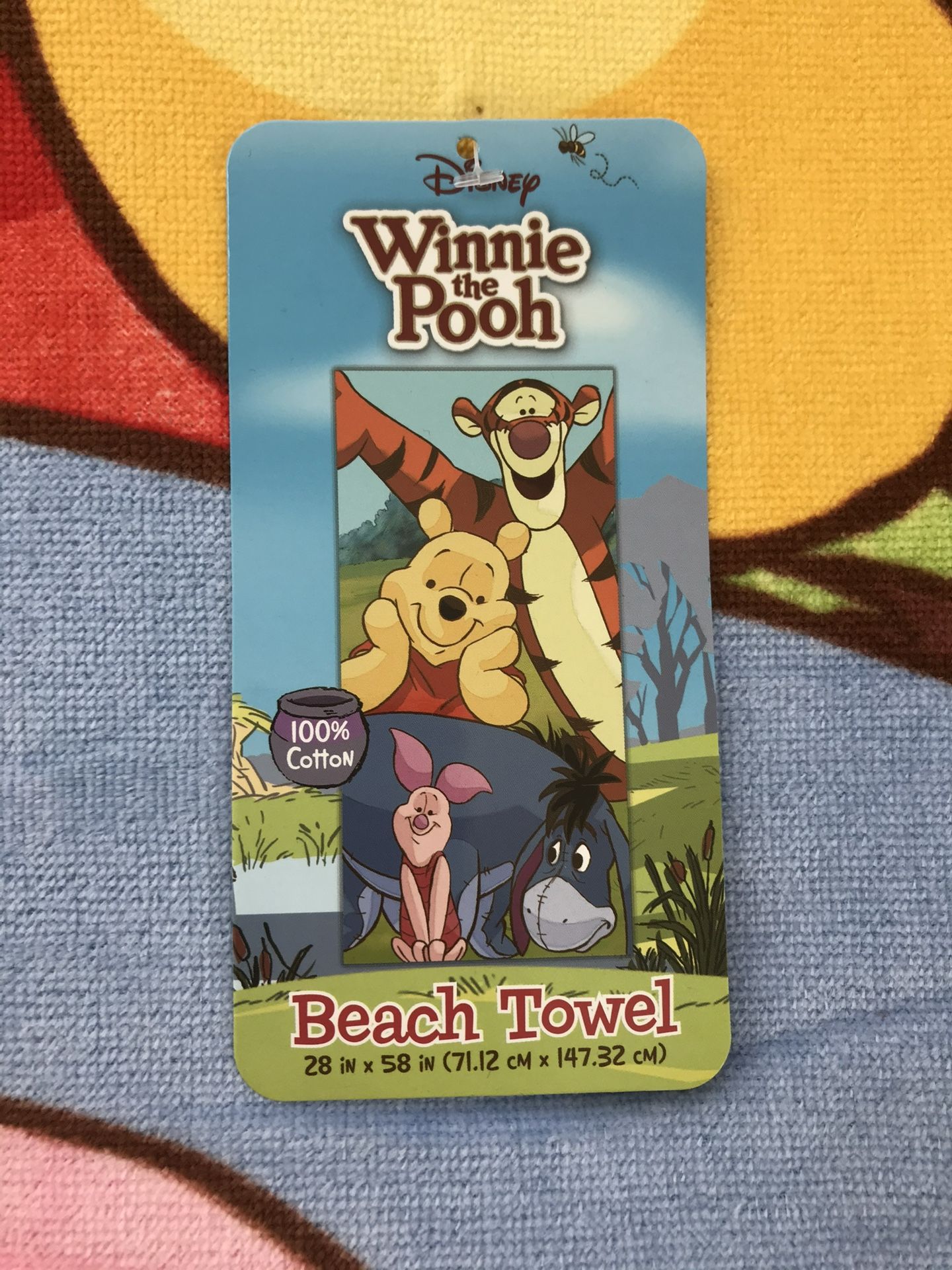 NEW Winnie The Pooh Towel