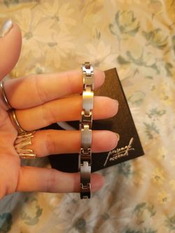 New never used stainless steel bracelet