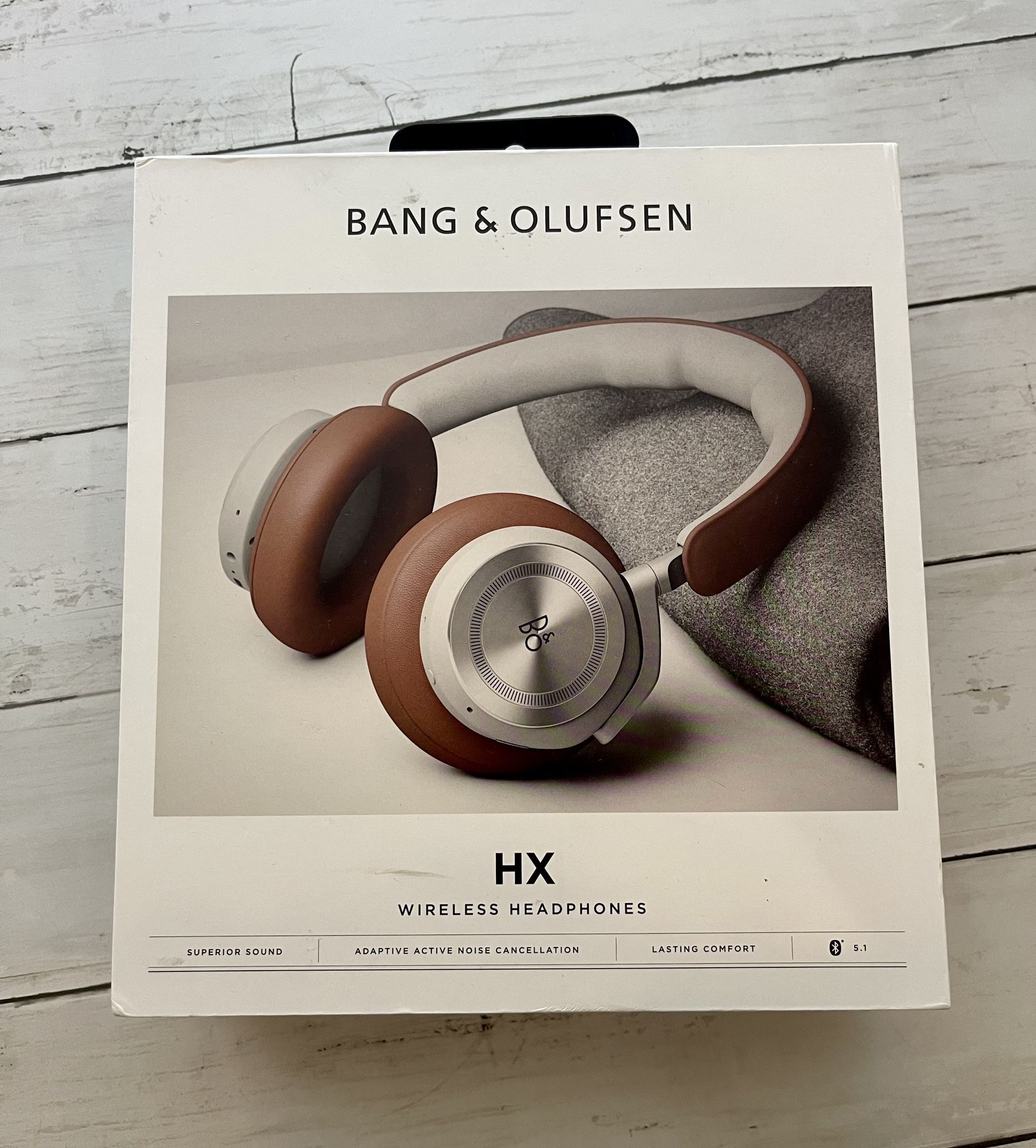 Excellent Condition Bang & Olufsen Beoplay HX Noise Cancelling Headphones With Case
