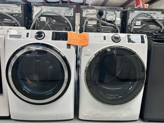 Ge washer and dryer set