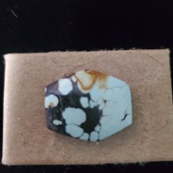 12 Ct Untreated Natural Lone Mountain American Turquoise Loose Gemstone Cabochon