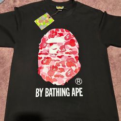 BAPE By Bathing Ape Camo Ape Head Tee