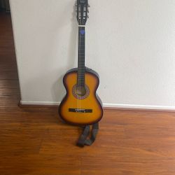 Acoustic Guitar With Case