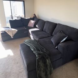 Black Sectional 