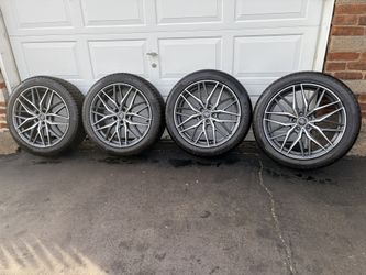 20” Authentic MSW by OZ Racing rims and tires