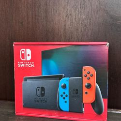 Nintendo Switch V2 Gaming Console New - Pay $1 today and pay the rest later -