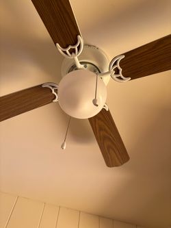 4-Blade Ceiling Fan with Light