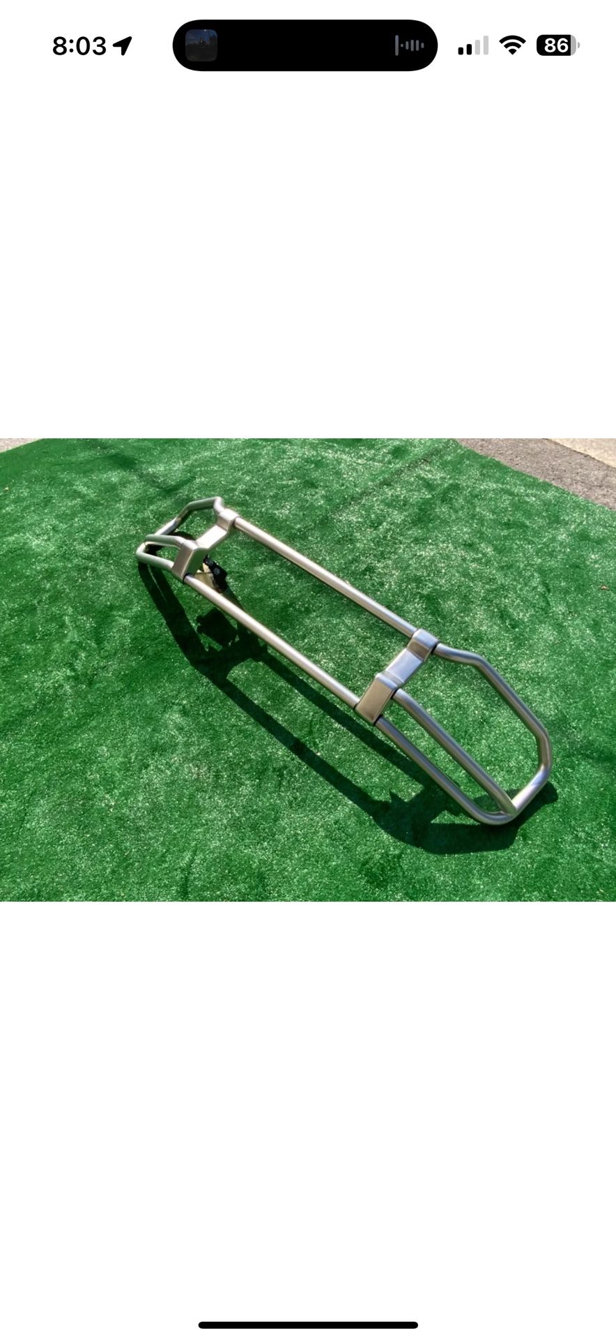 Mercdes-Benz G63 Front Brush Guard OEM Original Part Excellent (contact info removed) W463