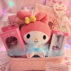 Mother’s Day Gift Basket Hello Kitty  My Melody Design 