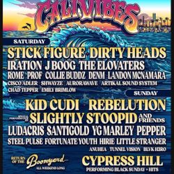 Cali Vibes 2 Day VIP Parking Pass Beach Club