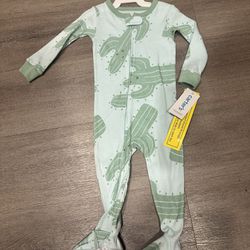 Carters brand desert cactus footie pajamas New with tags
