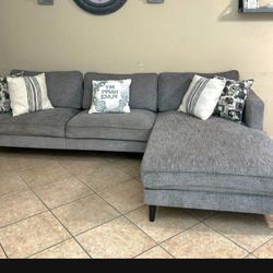Beautiful Grey Sectional Couch From Living Spaces 