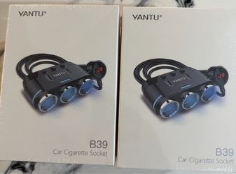 YANTU B39 Car  Cigarette  Socket With LED Voltage Display.
