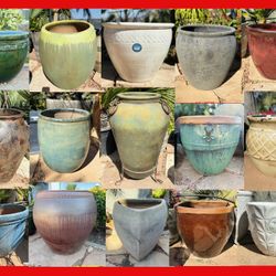 Custom High~End Glazed Ceramic Pot Planter 's ✨️up to 50% OFF Sale!