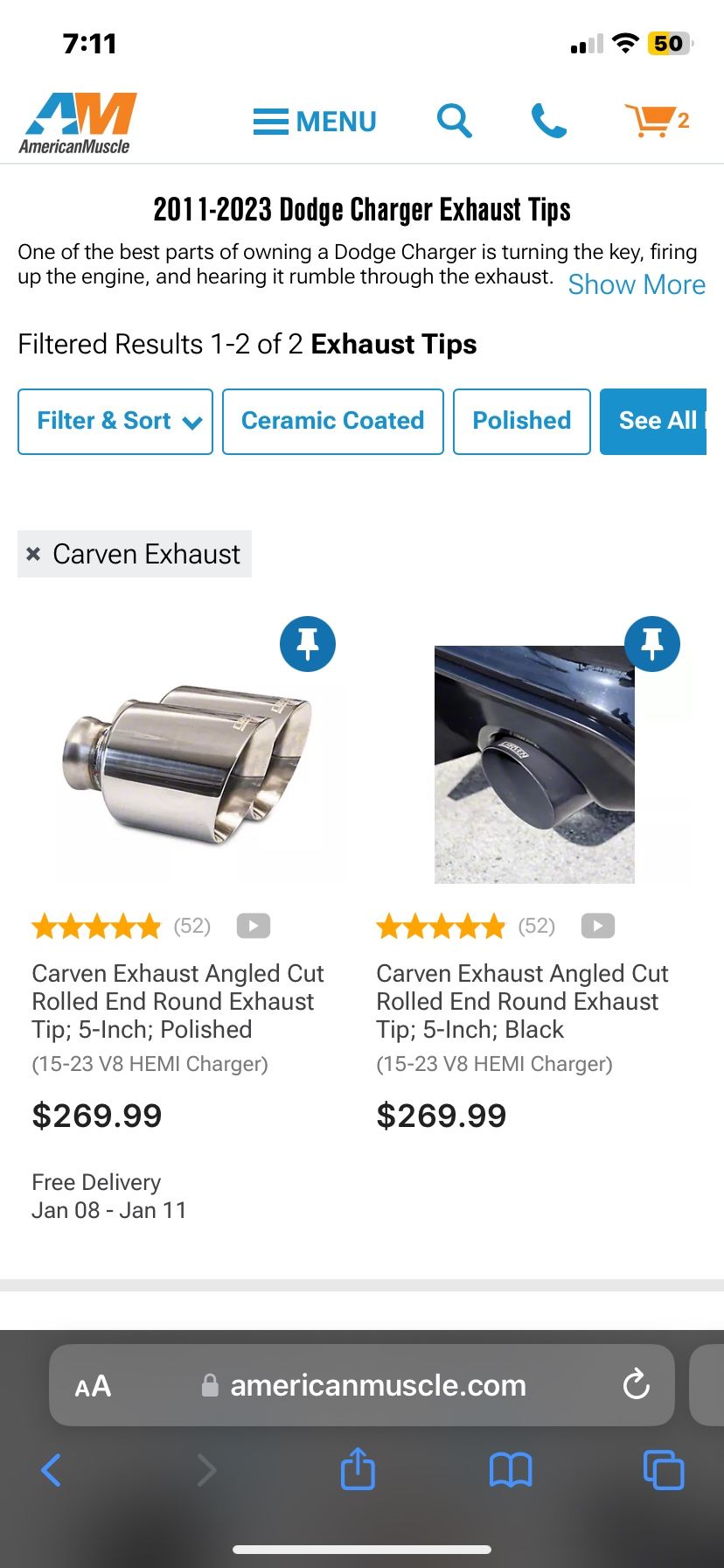 Exhaust Tips