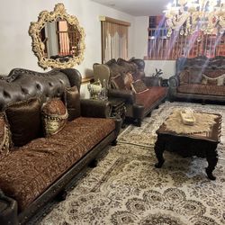 Living Room Set 2 Sets With Coffee Table And 2 End Table 