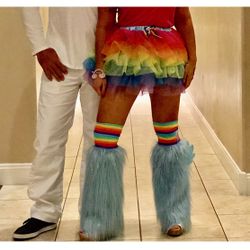 Adult Halloween Costume- My Little Pony, EDM, Club Girl