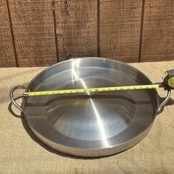 Disco De Acero Inoxidable De 21 Pulgadas Con Agarraderas De Alta Calidad 