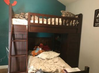 Pottery barn loft bed