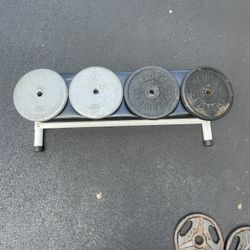 25LB Standard 1” Weightlifting Pairs 