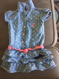 4T polo toddler dress
