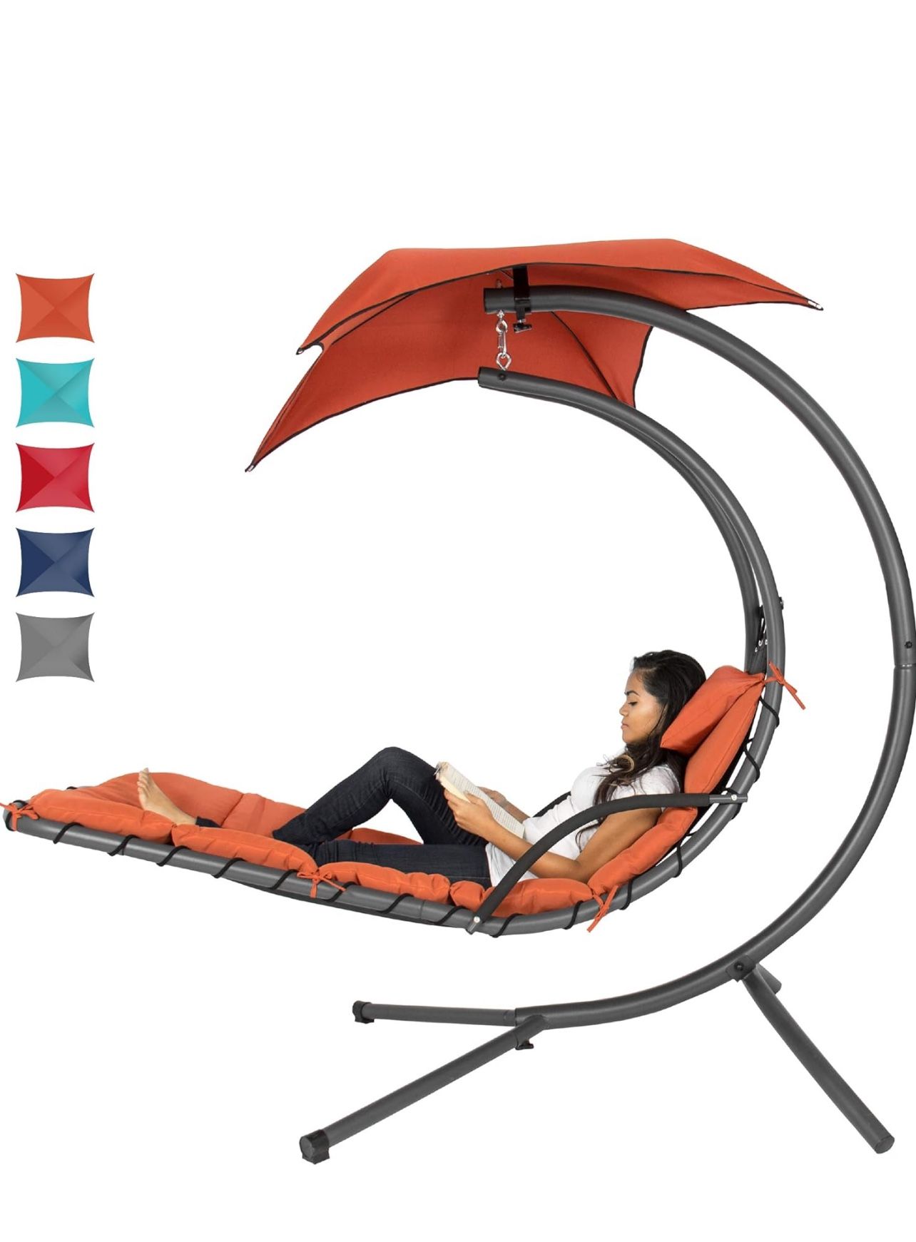 New Hanging Chaise Lounge Chair - Still In Box