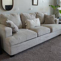 CHEAP BEIGE COUCH FOR SALE