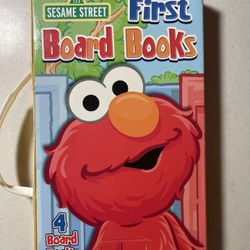 Four Sesame Street Board Books
