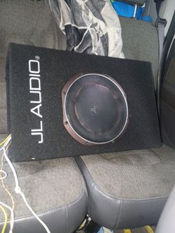 JL Audio 10TW PowerWedge Loaded Subwoofer – Premium Bass