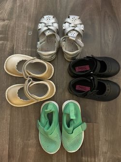 Girls Shoes Sz 6 And European 21 Us 5-6