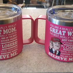 New stainless steel Trump-themed tumbler