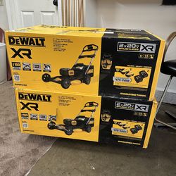 DEWALT 21-inch 2X20V MAX XR Brushless Push Lawn Mower Kit (Model DCMWP234U2)