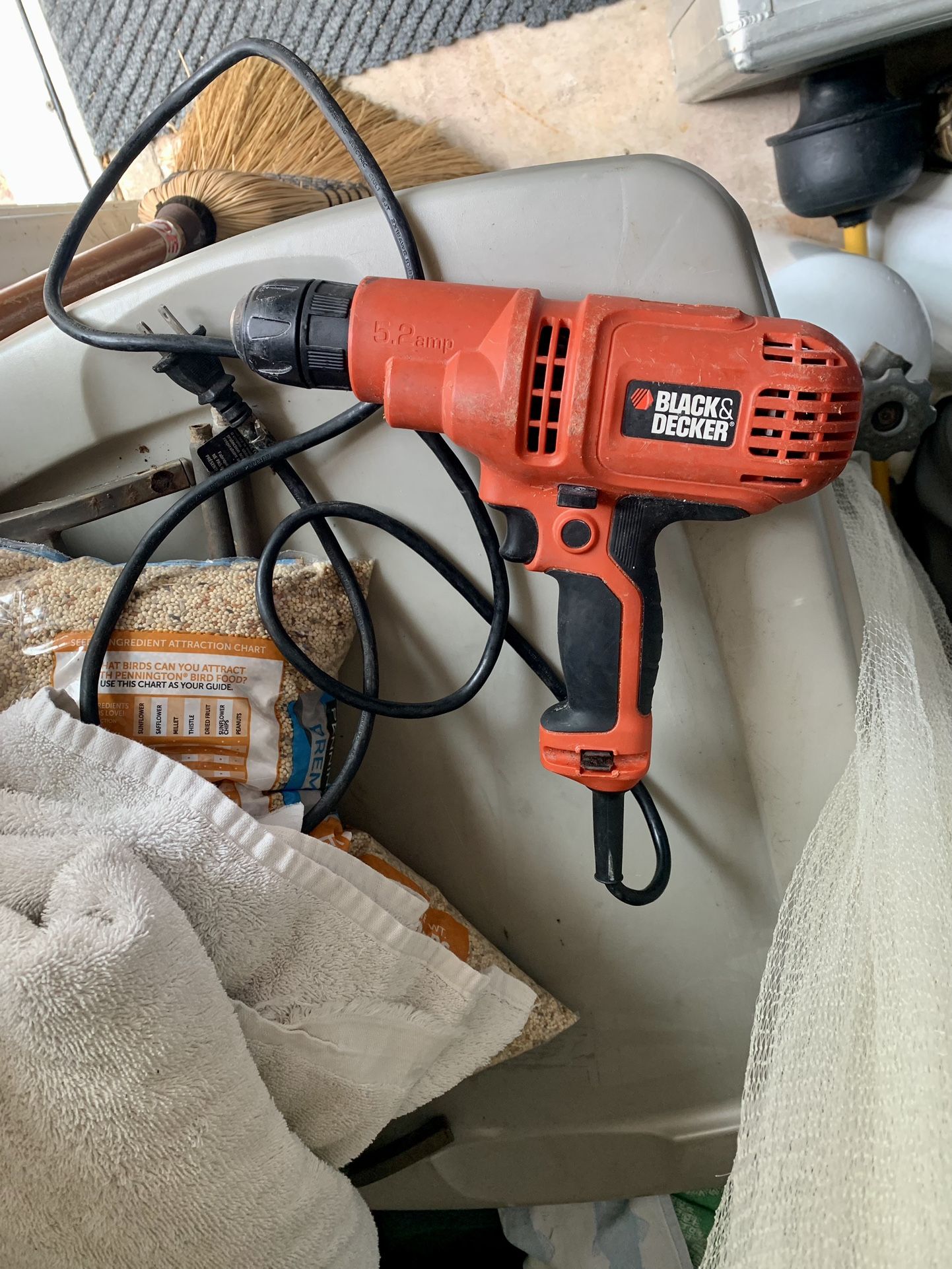 Preowned black and decker drill