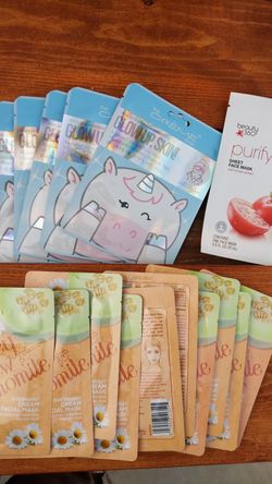 17 facial masks