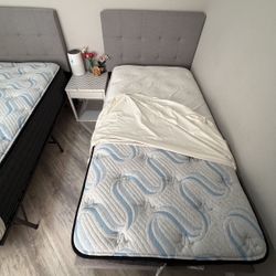 Two Twin Pillow Top Mattresses
