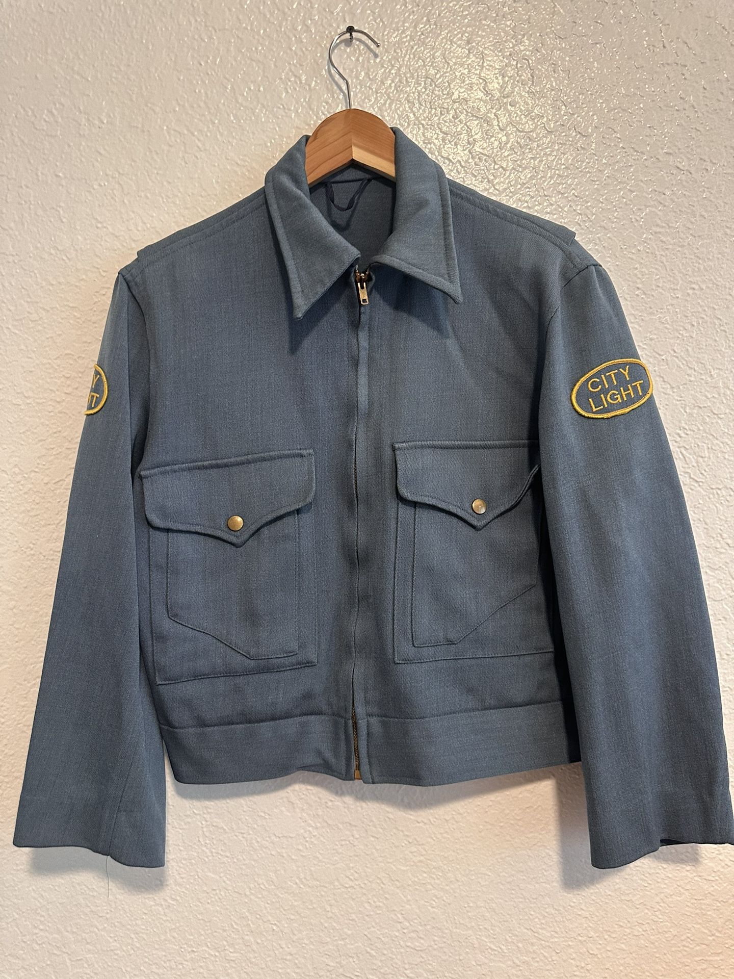Vintage Seattle city light Jacket