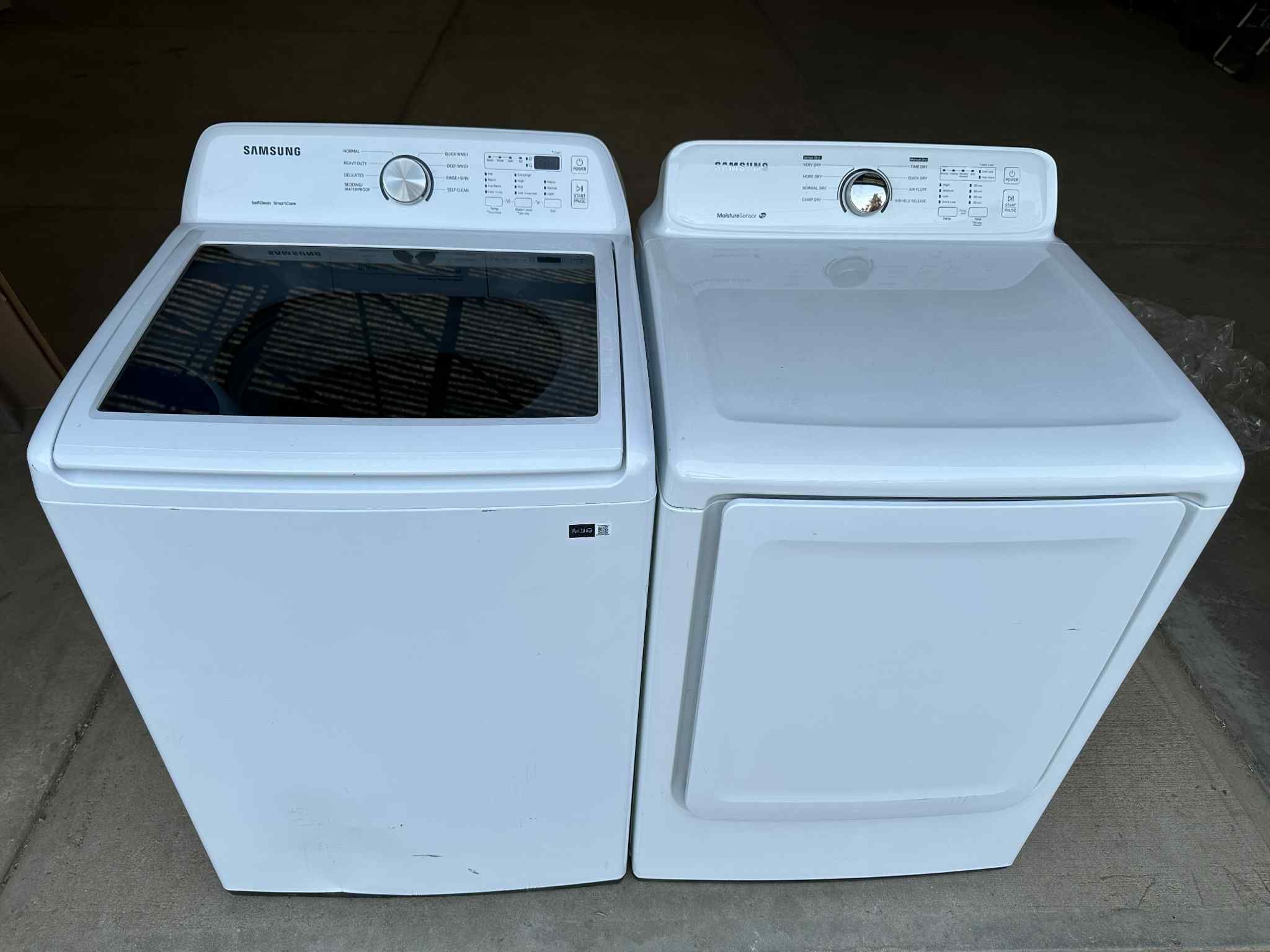 Samsung Washer And Gas Dryer