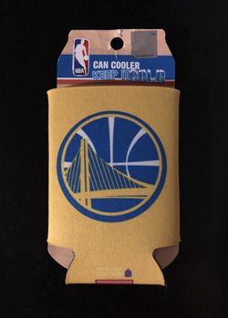 Golden State Warriors NBA Basketball Beer Soda Can Cooler Koozie - BRAND NEW!!