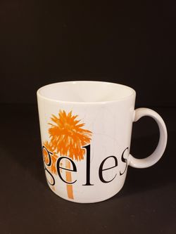 1994 *HUGE* Starbucks Collectible Mug - Los Angeles