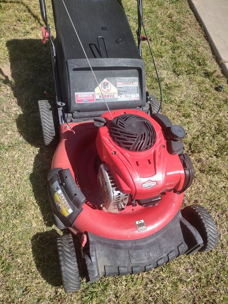 Gas Lawn Mower Running Great 160 Dlls 