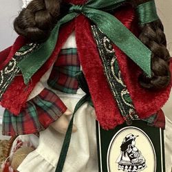Vintage Geppeddo Scottish Girl Doll