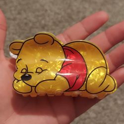 Sleepy Winnie The Pooh Hair Clip New