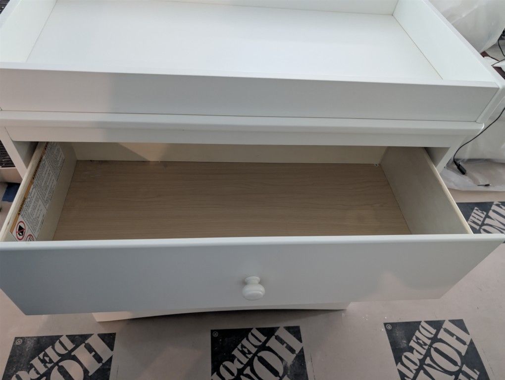 Changing Table With Drawers
