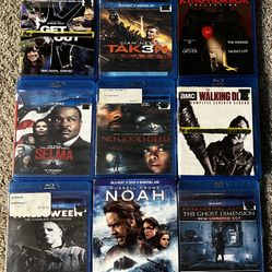 Blue Ray DVD Collection 