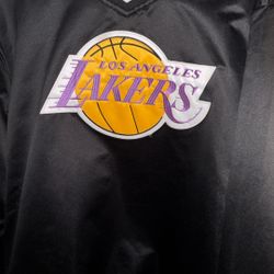 MITCHELL & NESS THROWBACK MLB LOS ANGELES LAKERS JACKET PULL