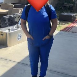 Royal Blue Scrubs