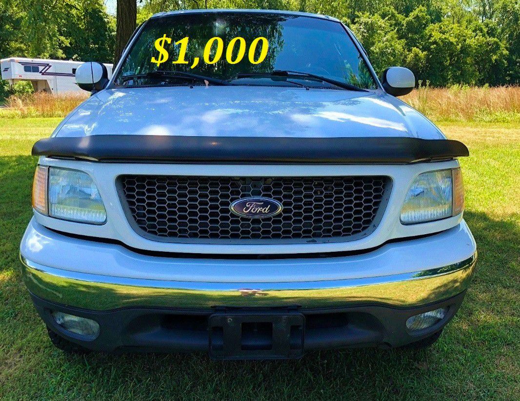 ✅ 🔥$1,000🔥 Up for sale URGENT this beautiful 2002 Ford F150 V8 🔥 runs very good🔥✅