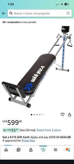 Total gym, Apex G5.