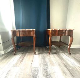 Vintage Queen Anne Side Tables