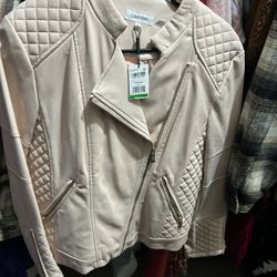 Leather Jacket Calvin Klein